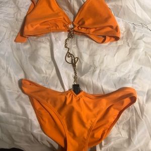 BABY PHAT NEON ORANGE SWIM SUIT